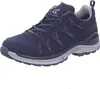 A single blue hiking shoe is shown against a white background. Voir les images du produit