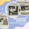 PawHut Katzentunnel, Katzenspielzeug mit Spielball, Produktbild-Vorschau 6
