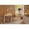 A dining room scene with a table, chairs, and decorative lighting. Anteprima dell’immagine prodotto