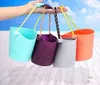 Gumový kbelík na pískoviště - šedý Náhled obrázku produktu 7