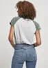 Urban Classics T-Shirt Damen Ladies Contrast Raglan Tee Produktbild-Vorschau 13