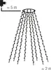 160 LED Tannenbaumlichterkette Weihnachtsbaum Produktbild-Vorschau 2