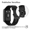 Huawei Watch Fit Band: cinturino in silicone imoshion con Anteprima dell’immagine prodotto 4