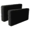 Two black foam filters are shown against a white background. Produktbild-Vorschau
