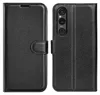 Pro Sony Xperia 1 VII Umělá kůže Book Wallet Pouzdro na Náhled obrázku produktu 4