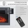 Kominek elektryczny HOMCOM LED z efektem płomieni, model Podgląd zdjęcia produktu 5