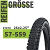 2 x Schwalbe Reifen Rapid Rob Schwarz 26 x 2,25 (57-559) + Produktbild-Vorschau 3