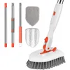 Brosse à récurer les sols, bac à carrelage 3 en 1, brosse à Voir les images du produit 3