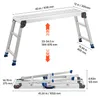 VEVOR, platforma robocza 1016x305 mm, składana platforma Podgląd zdjęcia produktu 8