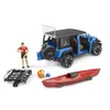bruder Jeep Wrangler Rubicon Unlimited mit Kajak und Figur Produktbild-Vorschau 8