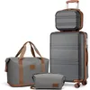 Reiskoffer set, 4-delig, inclusief handbagagekoffer (55 Productafbeelding-voorbeeld 1