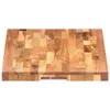 vidaXL Tagliere 60x40x4 cm in legno massiccio di acacia Anteprima dell’immagine prodotto 2