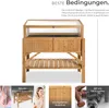 tectake® Hochbeet aus Holz, mit Ablage und Frühbeet-Aufsatz Produktbild-Vorschau 5
