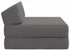 vidaXL Klappsofa Bett Hellgrau 60 x 70 x 41 cm Stoff Produktbild-Vorschau 4