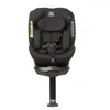 A black car seat with a rotating base is shown against a white background. Náhľad obrázku produktu