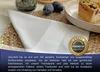 25er Set Mundservietten 100% Baumwolle, 50x50 cm, Weiß Produktbild-Vorschau 4