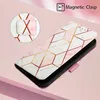 Moto G32 Pouzdro,PolyuretanKožené Pouzdro s Mramorovým Náhled obrázku produktu 5