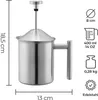 SILBERTHAL Milchaufschäumer Manuell - Edelstahl - 400ml - Produktbild-Vorschau 11