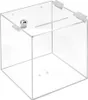 Losbox aus Acrylglas mit Schloß in 200x200x200mm - Zeigis® Produktbild-Vorschau 2