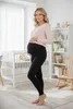 DOLCE SONNO Damen Umstands-Leggings mit breitem Bund – Bequeme & Blickdichte Schwangerschafts-Leggin Produktbild-Vorschau