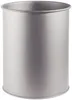 Durable Waste basket metal round 15 Argento Anteprima dell’immagine prodotto 1