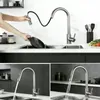 AICA Spültischarmatur Ausziehbar Säulenbrause Wasserhahn Produktbild-Vorschau 3