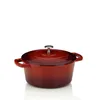 KELA Bräter Calido 4l 11,5cm Ø24cm rot/beige Produktbild-Vorschau 7