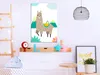 Italienischer Leinwand Leinwandbild - Unusual Lama (1 Part) Produktbild-Vorschau 2