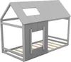 OKWISH Lit Enfant 90x200 cm - Lit Cabane avec Toit et Voir les images du produit 8