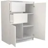 Topeshop 2D2S BIEL, Weiß, 2 Schublade(n), Partikelbord, Produktbild-Vorschau 2