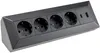 bloc de 4 prises USB-A+C anthracite 250V 16A montage en Voir les images du produit 1