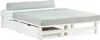 Homestyle4u Holzbett Palettenbett 140x200 cm 2 Schubladen Produktbild-Vorschau 1