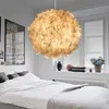 Suspension en plumes Suspension moderne Ø 30 cm Lampe Voir les images du produit 12