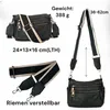 Handtasche Schultertasche Umhängetasche Cross Body Bag Produktbild-Vorschau 9