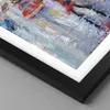 Gerahmtes Poster - Schwarzer Rahmen - Acryl Stadt Regen - Produktbild-Vorschau 2