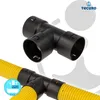 tecuro T-Stück allseitig DN 60 für Drainagerohr - Produktbild-Vorschau 2