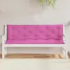 vidaXL Gartenbank-Auflagen 2 Stk. Rosa 150x50x7 cm Stoff Produktbild-Vorschau 3