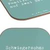 Mr. & Mrs. Panda Holzuntersetzer Spruch Schwiegersohn Produktbild-Vorschau 5
