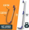 Rohrreinigungsspirale für Toiletten [1,8m] - Toiletten Produktbild-Vorschau 5