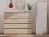 Cassettiera larga a cassetti TAAVI - rovere sonoma Anteprima dell’immagine prodotto 15