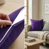 Kissenbezug 50x70 cm Lila | 100% Baumwolle | Atmungsaktive Produktbild-Vorschau 3