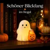 Halloween Geisterstatue Nachtlicht aus Kunstharz, Niedliche Produktbild-Vorschau 2