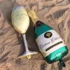 Pallone in foil champagne, bottiglia di champagne con Anteprima dell’immagine prodotto 2