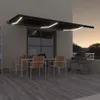 vidaXL Automatische Markise mit LED & Windsensor 600x350 cm Produktbild-Vorschau 2