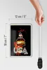 Blechschild Reise 12x18cm Amerika USA American Burger Produktbild-Vorschau 5