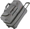 travelite sac de voyage trolley Basics Wheeled Duffle Grey Voir les images du produit 2