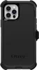A black Otterbox Defender case for an iPhone 12/12 Pro is shown from the back. Anteprima dell’immagine prodotto