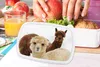 KitchenYeah® Lunchbox Brotzeit Brotdose 17x11 cm Lama - Produktbild-Vorschau 3