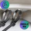 EDIBAZZAR | Kabelbinder schwarz 200 x 4,8 mm Nylon 100 Produktbild-Vorschau 6