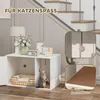 PawHut Katzenschrank, Katzentoilette mit Loch, Katzenklo Produktbild-Vorschau 7